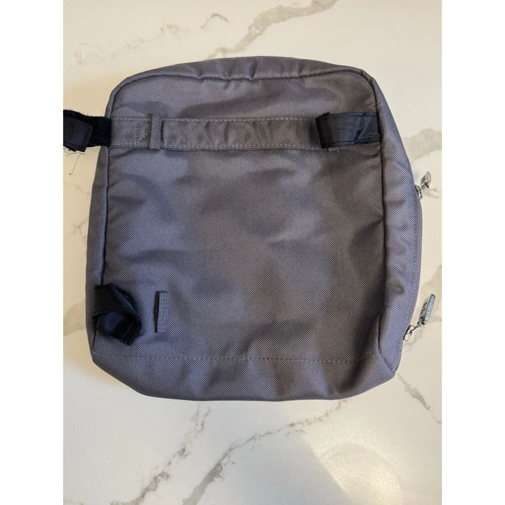 Maclaren Stroller Organizer Bag Gray Red Insulated Bottle Holder Universal Fit
